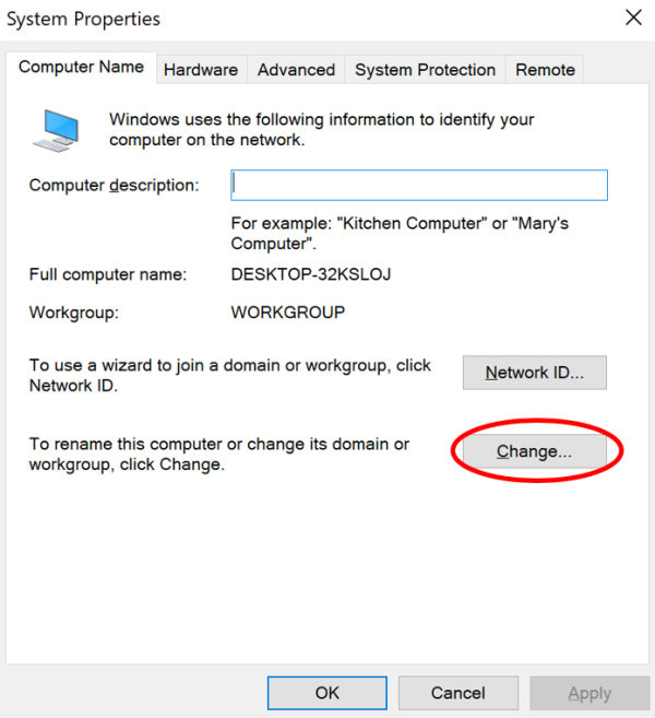 How To Change Computer Name Join Domain On Windows 10 Nucleo Consulting