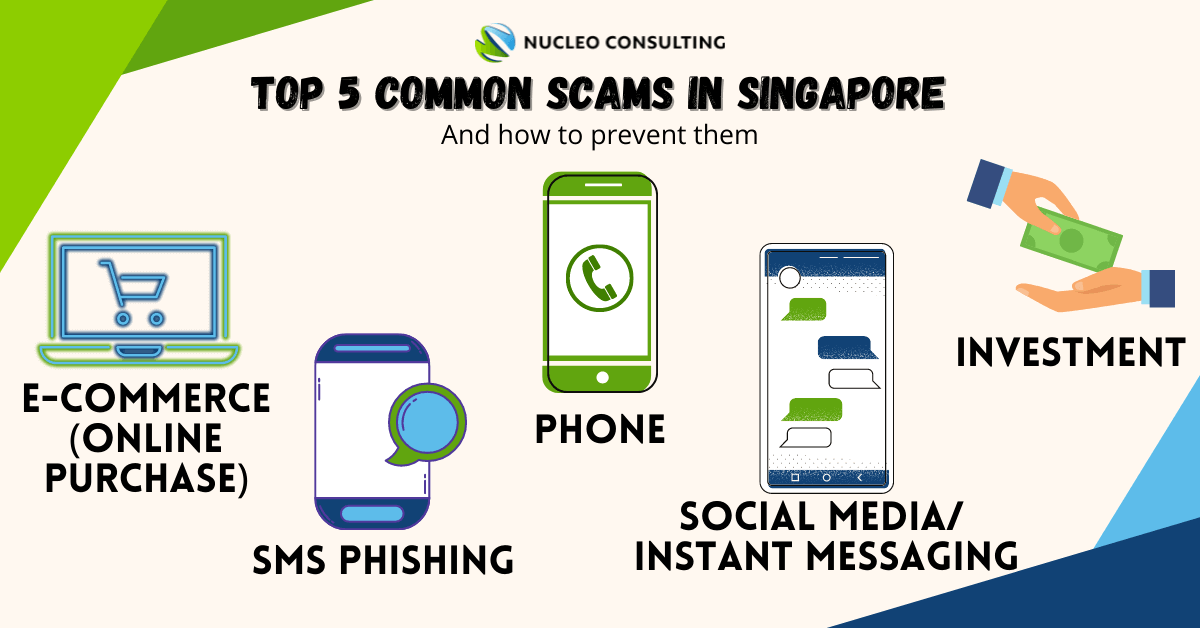 Common Scams In Singapore & How To Prevent Them - Nucleo Consulting